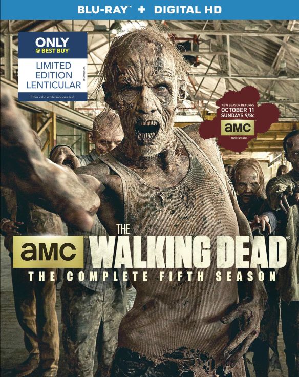  The Walking Dead: The Complete Fifth Season [Includes Digital Copy] [Blu-ray] [Only @ Best Buy]