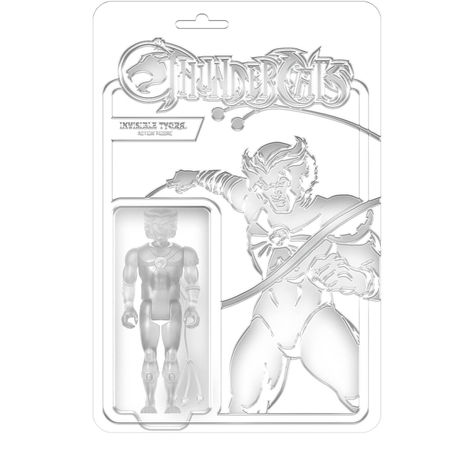 Super7 - Thundercats - ReAction Figures - Tygra (Clear) - Collectibles