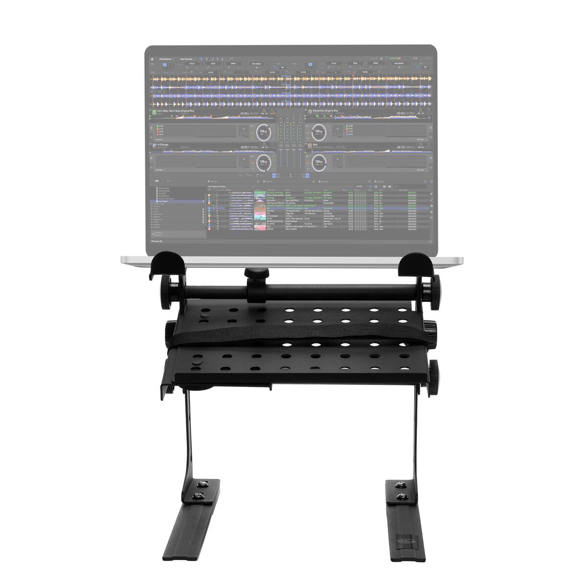 Alt View 7. H&A - H&A Single-Tier Multi-Purpose DJ Laptop Stand.