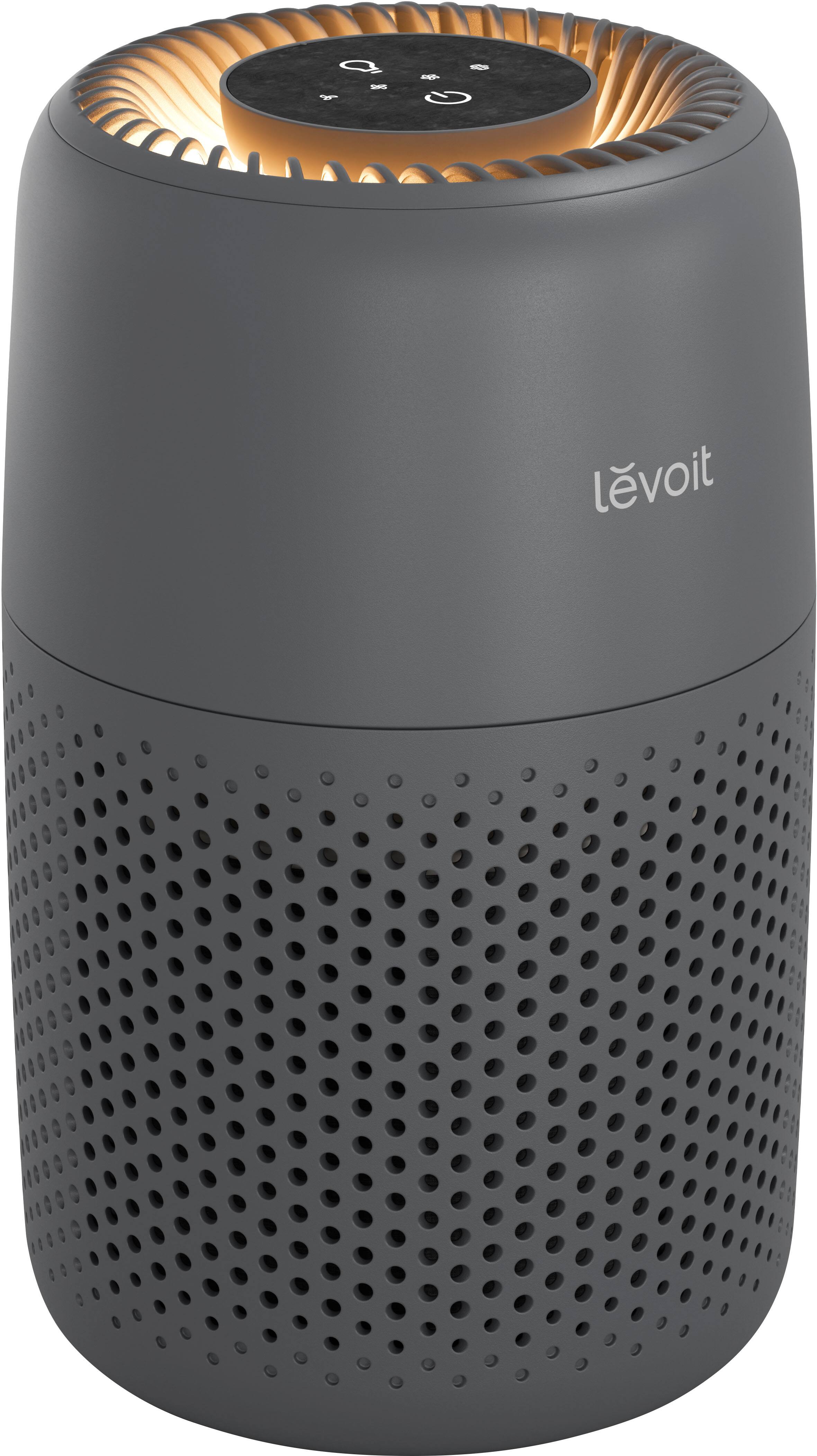 Alt View 2. Levoit - Levoit Core Mini with Night light, 254 sq ft - Space Grey.