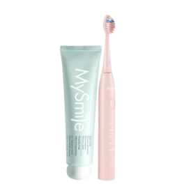 MySmile - DY156 Electric Toothbrush & Nano-Hydroxyapatite Toothpaste Bundle - Pink