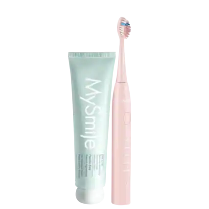 MySmile Premium Toothpaste
Helps with:
- Whitens
- Remineralizes
- Reduces Sensitivity
- Fortifies Enamel
Natural Fluoride-Free
With n-HA
Ingredients:
- Helps Fortify Teeth
- Whitens Teeth
- Reduces Sensitivity
- Remineralizes Enamel
MySmile
Cap Refillable
MySmile Electric Toothbrush
Premium Toothbrush
Modes:
- Clean
- Refresh
- White
- Gum Care
- Sensitive