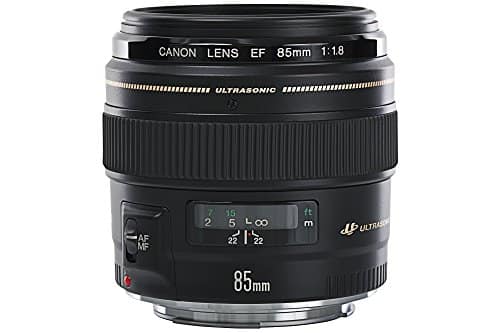 Canon EF 85mm f/1.8 USM Telephoto Lens International Model