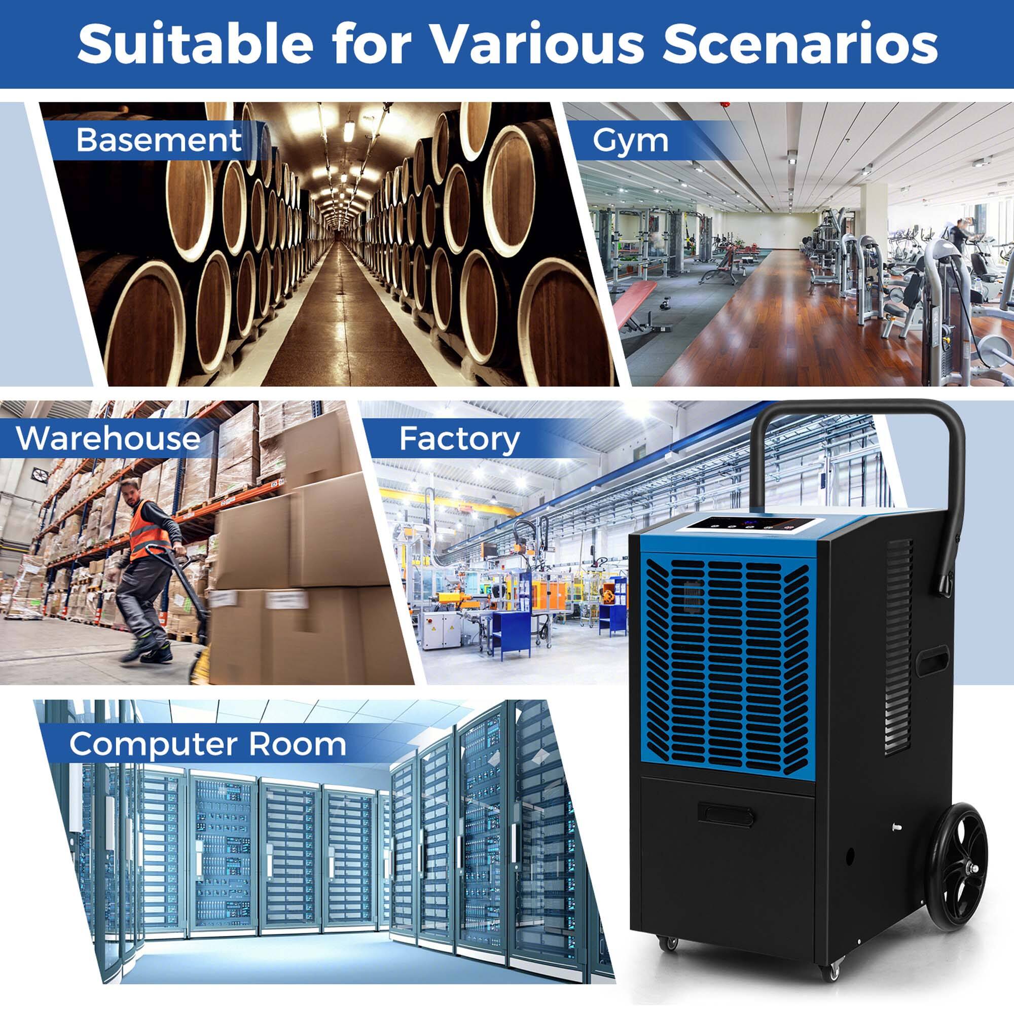 Suitable for Various Scenarios: Basement, Gym, Warehouse, Factory, Computer Room