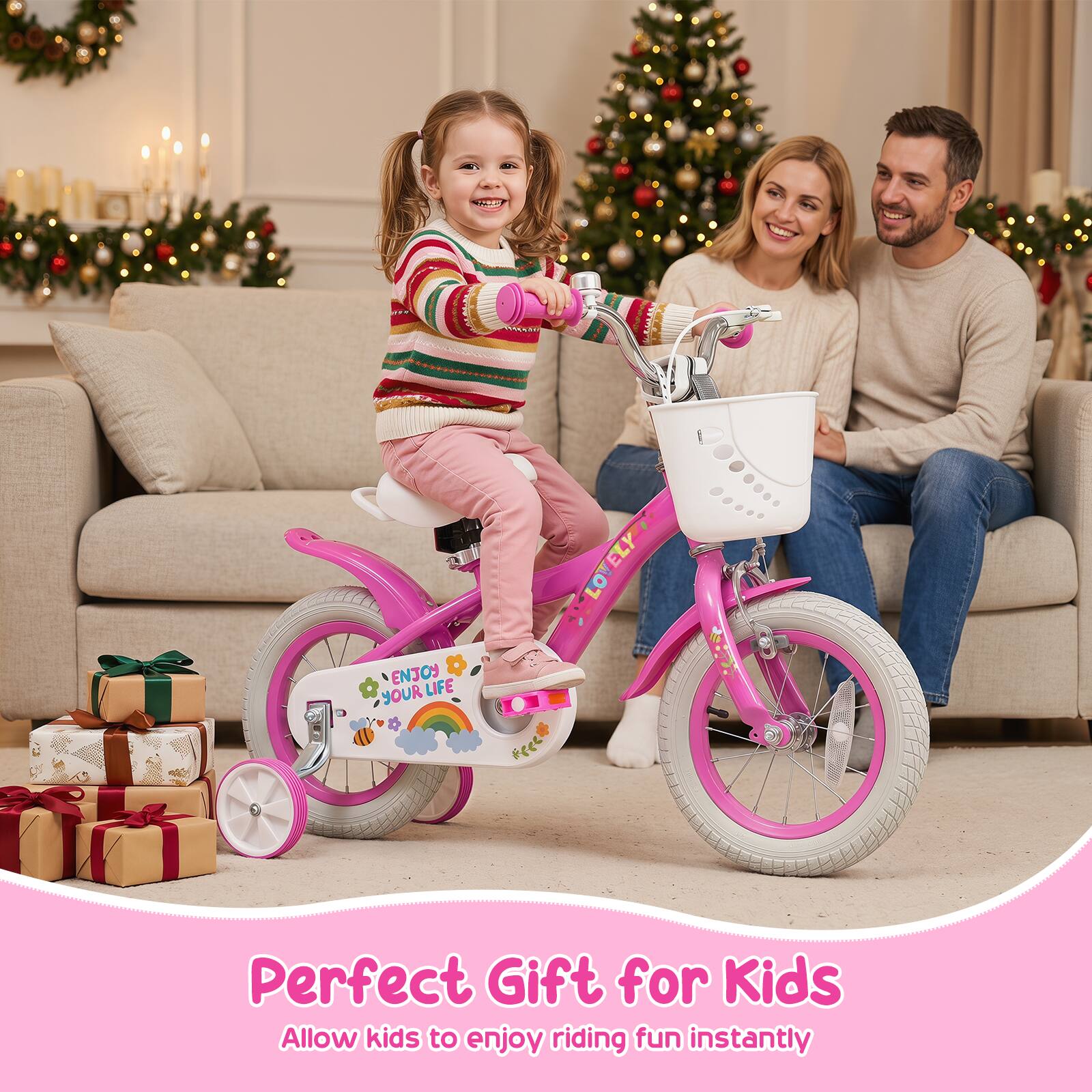 Perfect Gift for Kids  
Allow kids to enjoy riding fun instantly