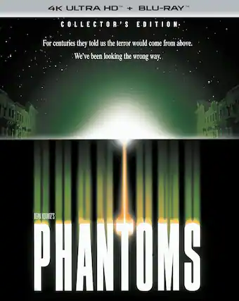 Front. Phantoms (Collector's Edition) - 4K Blu-Ray.