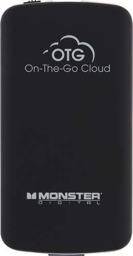  Monster Digital - On-The-Go Cloud with 8GB microSD Card - Black