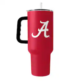 Logo Brands - Alabama Crimson Tide 40oz. Travel Tumbler with Handle - Multicolor