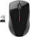 Front Zoom. HP - Wireless Optical Mouse - Metallic Gray/Glossy Black.