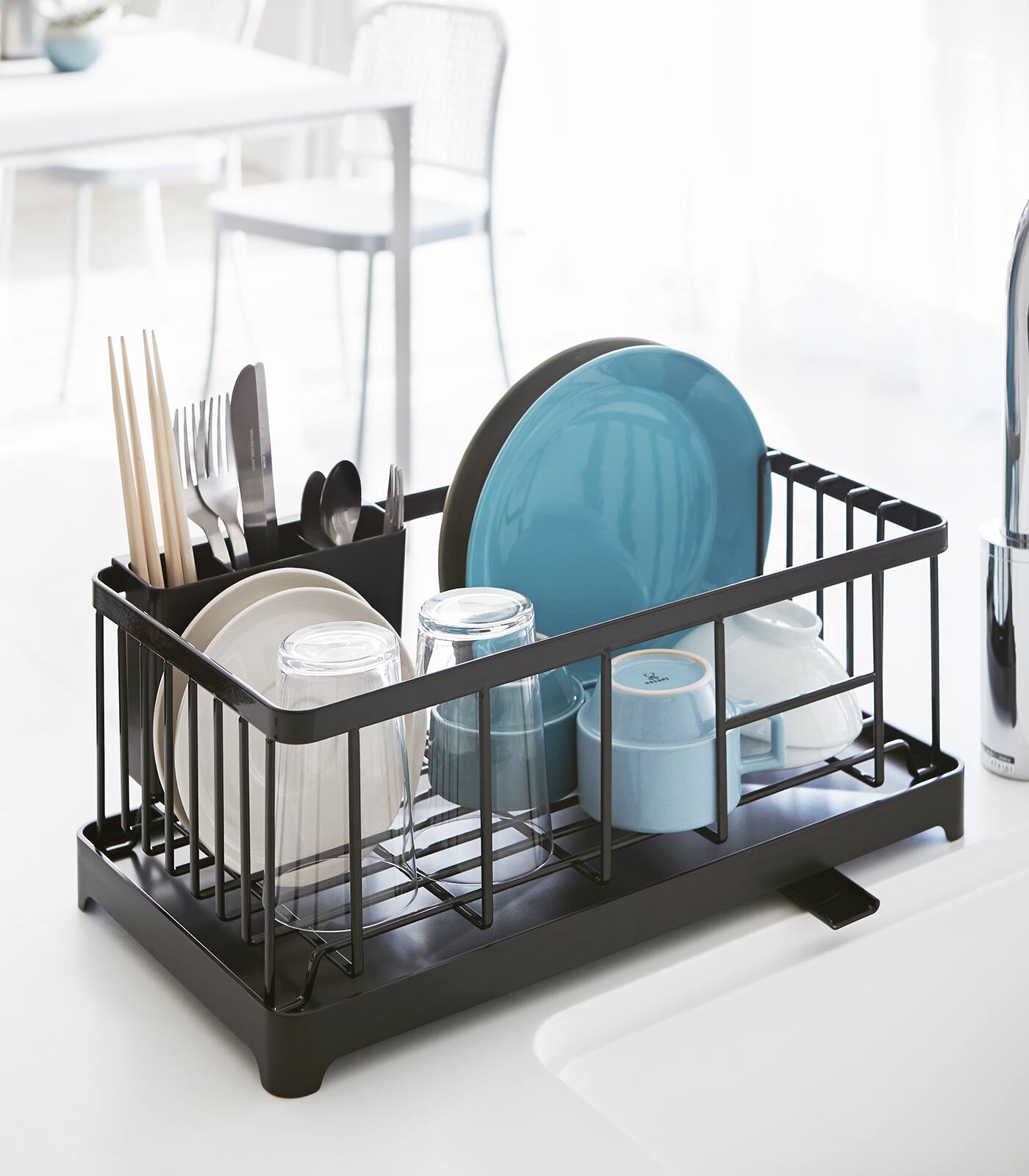 Front. Yamazaki Home - Wire Dish Rack.