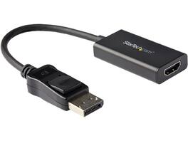 StarTech.com - DP2HD4K60H DisplayPort to HDMI Adapter with HDR - 4K 60Hz - Black - DP to HDMI Converter