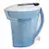 Alt View 11. ZeroWater - 10-Cup Water Filtration Pitcher - Blue.