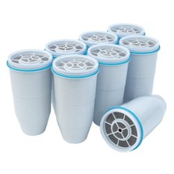 ZeroWater - Filters for Water Filter Jugs (8-Pack) - White - Angle_Zoom