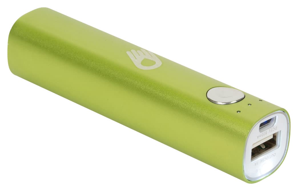 Front. Jellyfish - Go-Go Juice Stick Portable Charger - Lime Green.