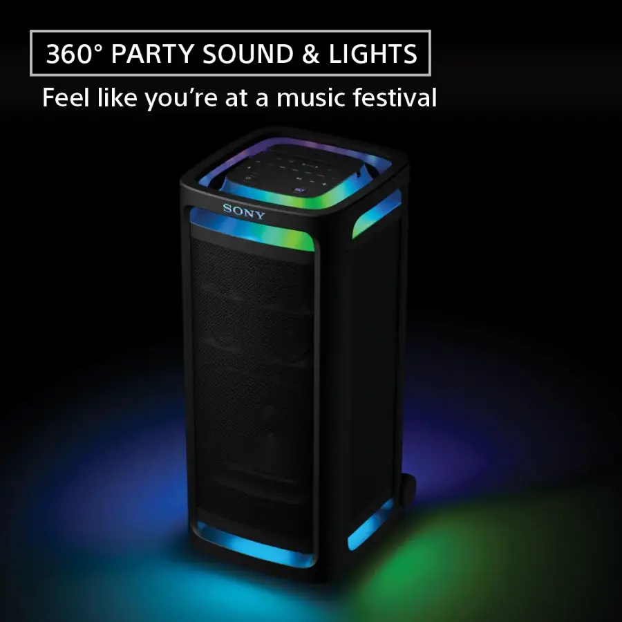 360 Party Sound & Lights Feel like you're at a music festival SONY