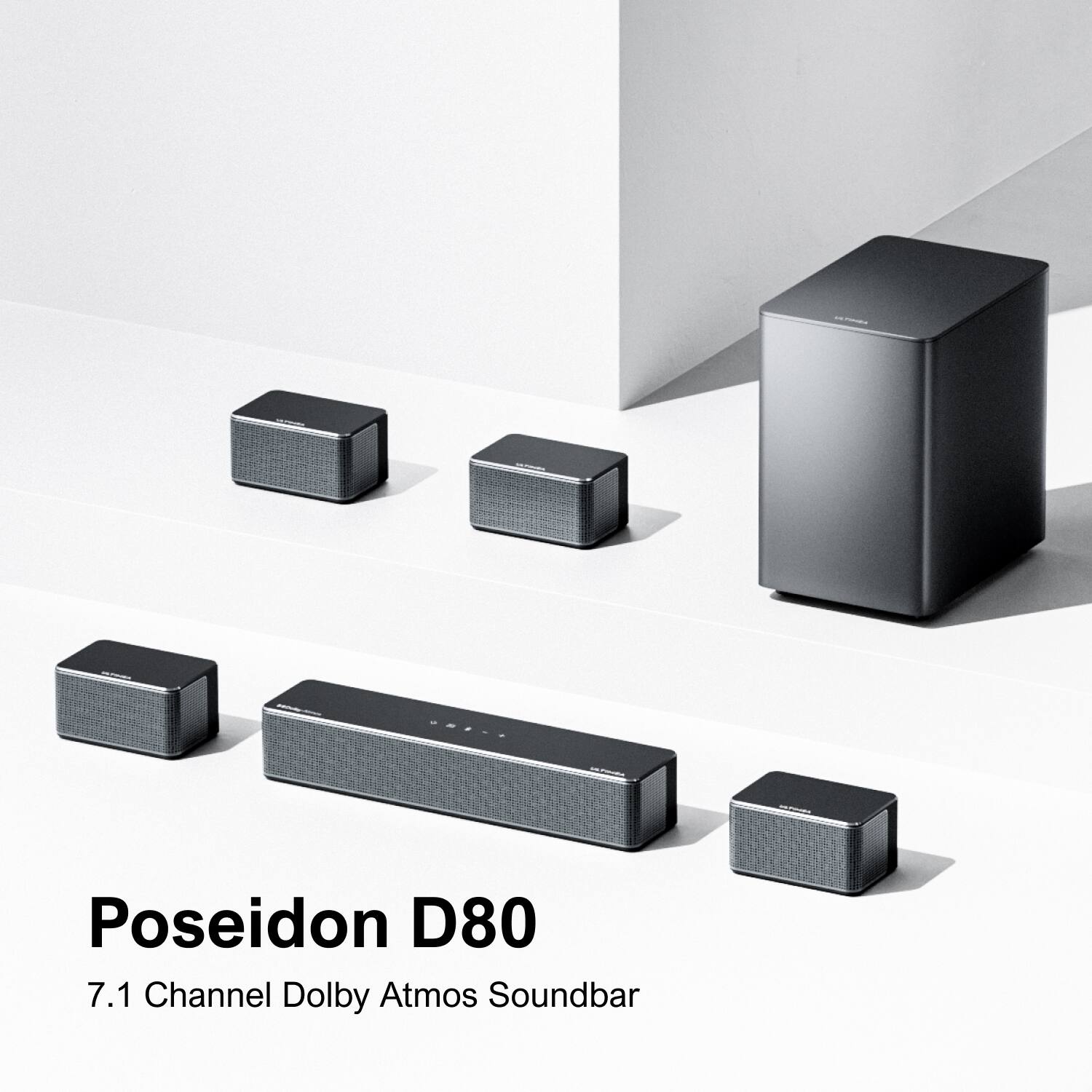 Poseidon D80
7.1 Channel Dolby Atmos Soundbar