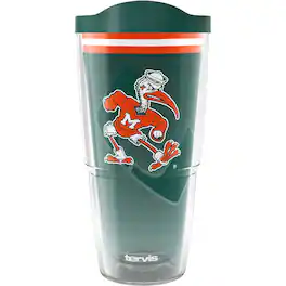Tervis - Miami Hurricanes 24oz. Forever Fan Classic Tumbler - Multicolor