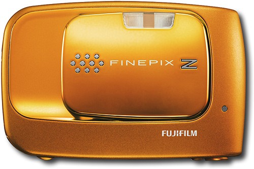Best Buy: FUJIFILM FinePix 10.0-Megapixel Digital Camera Orange Z30