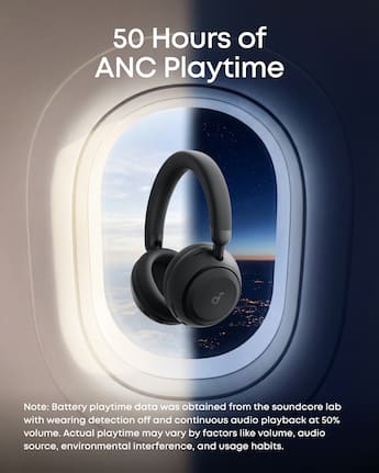 Anker Soundcore Space 2 Wireless Bluetooth Noise Cancelling Over Anker Soundcore Space 2 Wireless Bluetooth Noise Cancelling Over