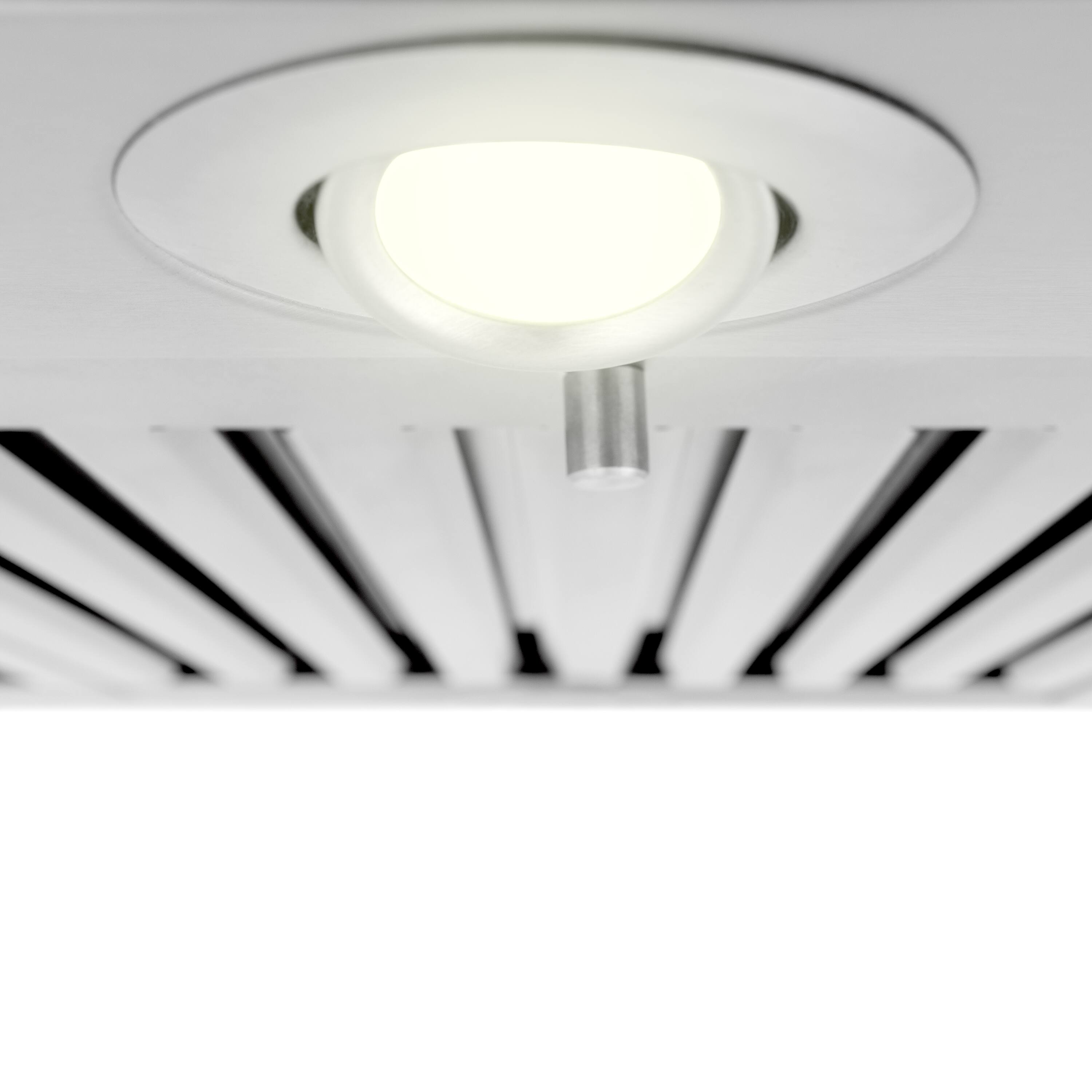 Alt View 3. ZLINE - 36" Externally Vented Range Hood - Stainless steel.