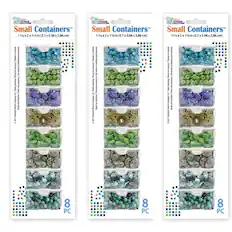BEAD STORAGE LOCATIONS
Small Containers
1 1/16 x 2 x 1 1/8 in (2.7 x 5.08 x 2.86 cm)
E STORAGE SOLUTIONS
Small Containers
1 1/16 x 2 x 1 1/8 in (2.7 x 5.08 x 2.86 cm)
BEAD STORAGE LOCATIONS
Small Containers
1 1/16 x 2 x 1 1/8 in (2.7 x 5.08 x 2.86 cm)
8 PC
8 PC
8 PC