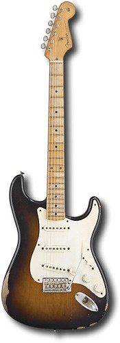 Best Buy: Fender® Road Worn™ '50s Stratocaster® 2-Tone Sunburst 
