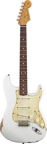 Front Standard. Fender® - Road Worn™ '60s Strat® - Olympic White.