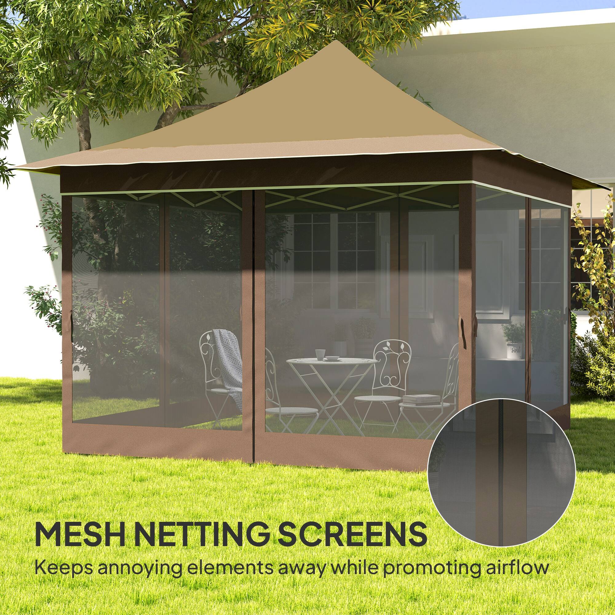 MESH NETTING SCREENS
Keeps annoying elements away while promoting airflow