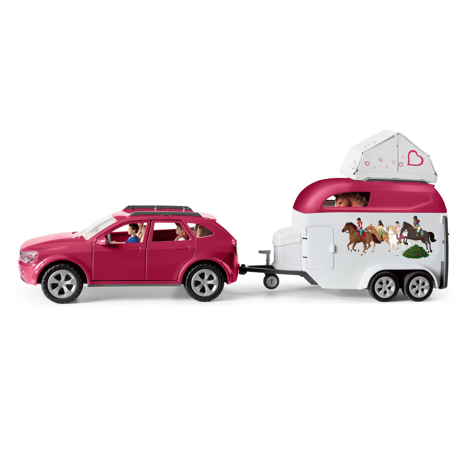 Alt View 1. Schleich - Horse Adventures With Car & Trailer.