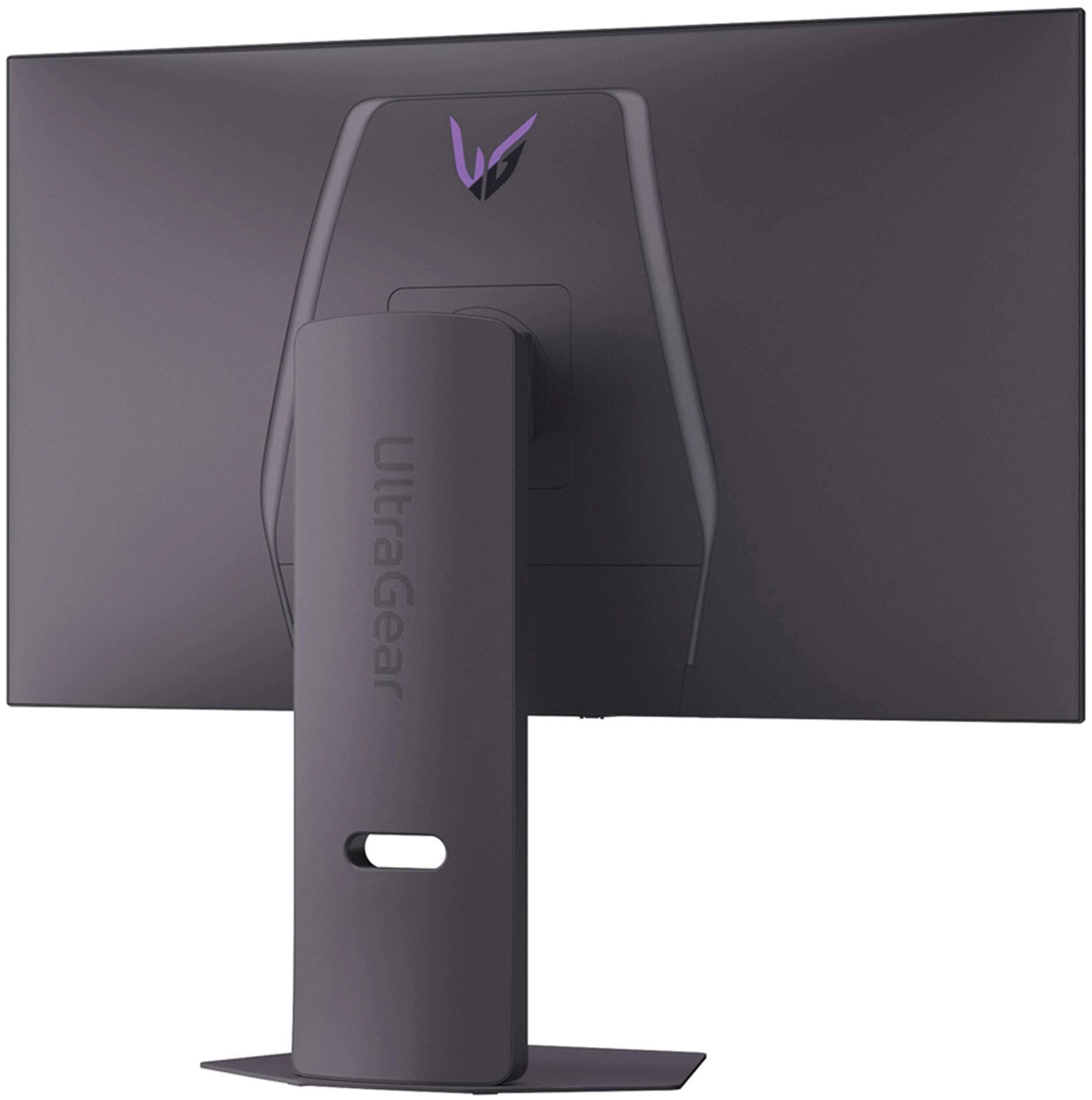 Alt View 3. LG - UltraGear 32" OLED Dual Mode (4K UHD 240Hz, FHD 480Hz) 0.03ms G-SYNC and FreeSync Premium Pro Gaming Monitor - Black.