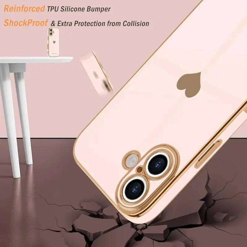 Reinforced TPU Silicone Bumper  
ShockProof & Extra Protection from Collision