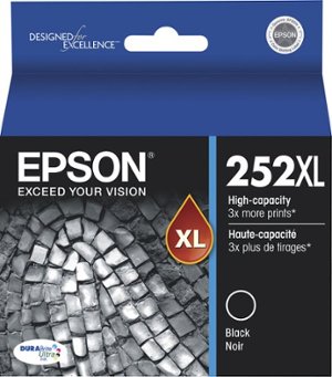 Epson - 252XL High-Yield Ink Cartridge - Black