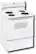 Angle Standard. Hotpoint - 30" Freestanding Electric Range - White-on-White.
