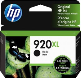 HP - 920XL High-Yield Ink Cartridge - Black - Front_Zoom