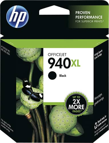 Best Buy: HP Officejet 940XL Ink Cartridge Black C4906AN#140