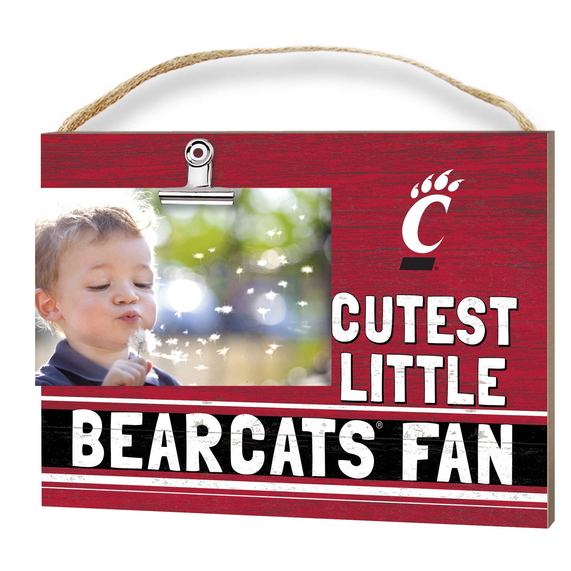 Cincinnati Bearcats 8'' x 10'' Cutest Little Team Logo Clip Photo Frame