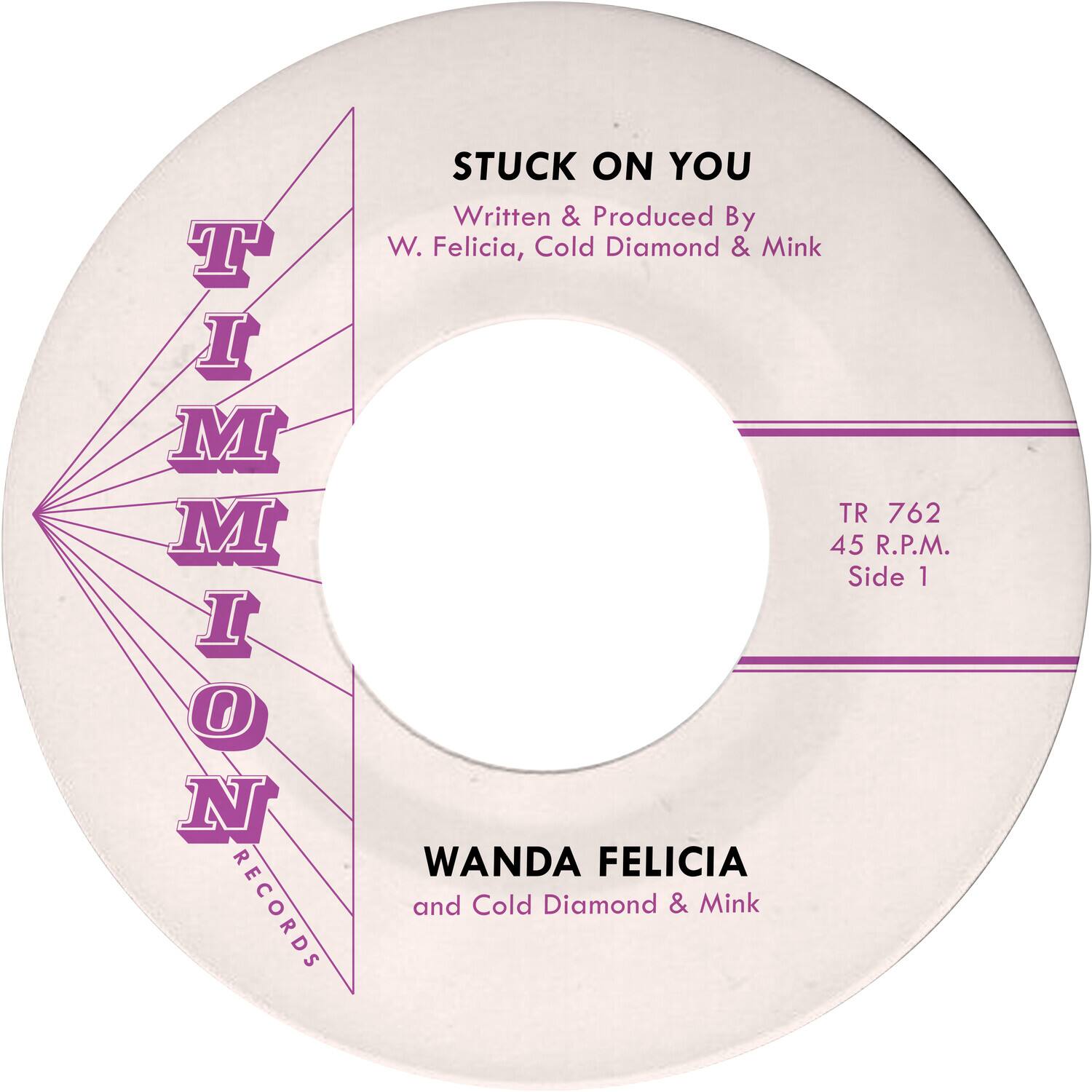 Wanda Felicia - Stuck on You - Pink   - VINYL LP
