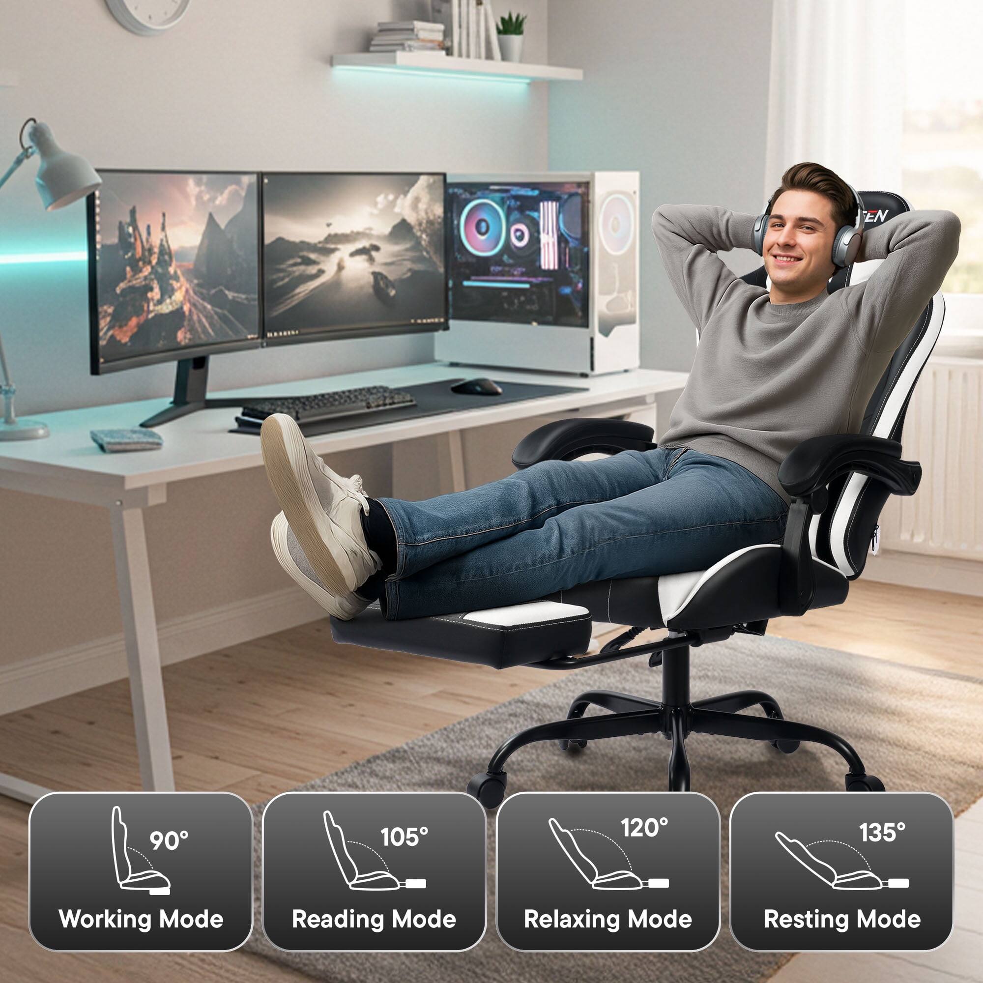 - EN 90° 105° 120° 135°
- Working Mode
- Reading Mode
- Relaxing Mode
- Resting Mode