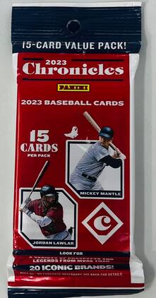 2023 Panini Chronicles Baseball 15-Card Value Pack