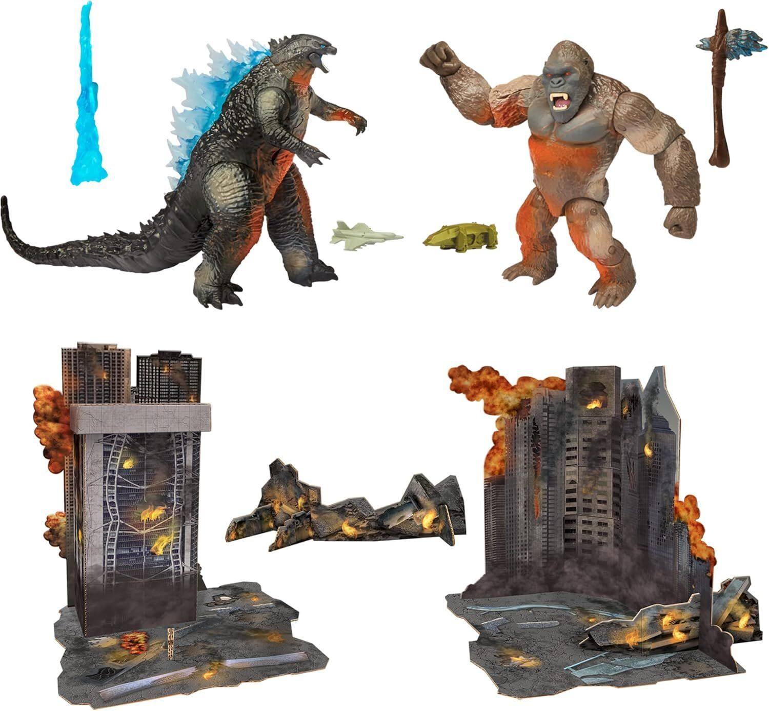 Alt View 4. Bandai - Godzilla Monsterverse City Battle Pack.
