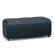 Front. Simpli Home - Avalon Storage Ottoman - Distressed Dark Blue.