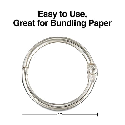 Easy to Use, Great for Bundling Paper  
1"