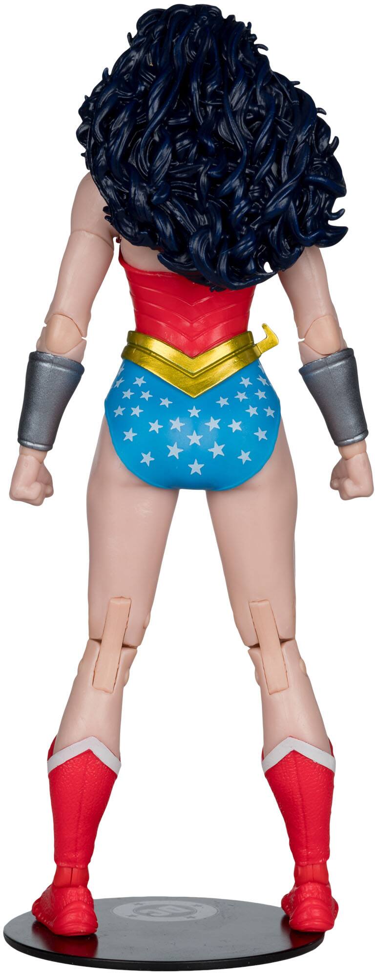 Back. McFarlane Toys - DC Multiverse Wonder Woman (DC Classic) 7.4" Deluxe Action Figure - McFarlane Collector Edition #61.