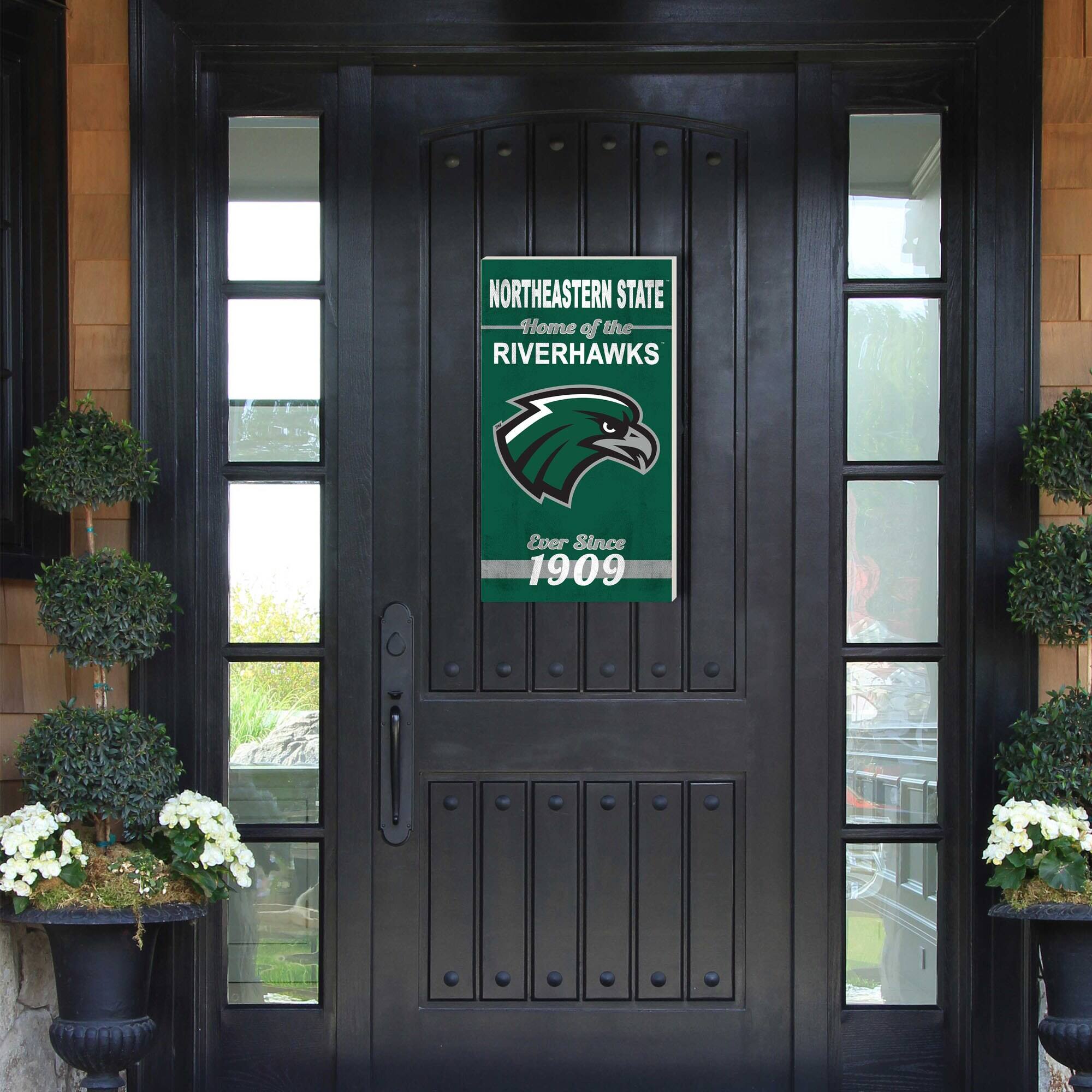 NORTHEASTERN STATE  
Home of the RIVERHAWKS  
Ever Since 1909