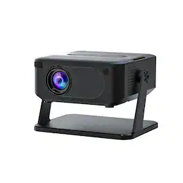Cluzine - 4K Ultra HD Smart Projector for Home, WiFi Movie Projector, Phone Mirroring, Bedroom Wall Projection