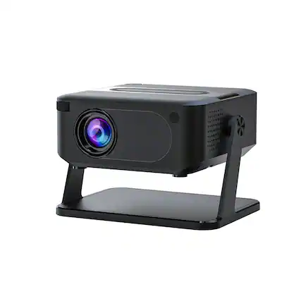 Front. Cluzine - 4K Ultra HD Smart Projector for Home, WiFi Movie Projector, Phone Mirroring, Bedroom Wall Projection.