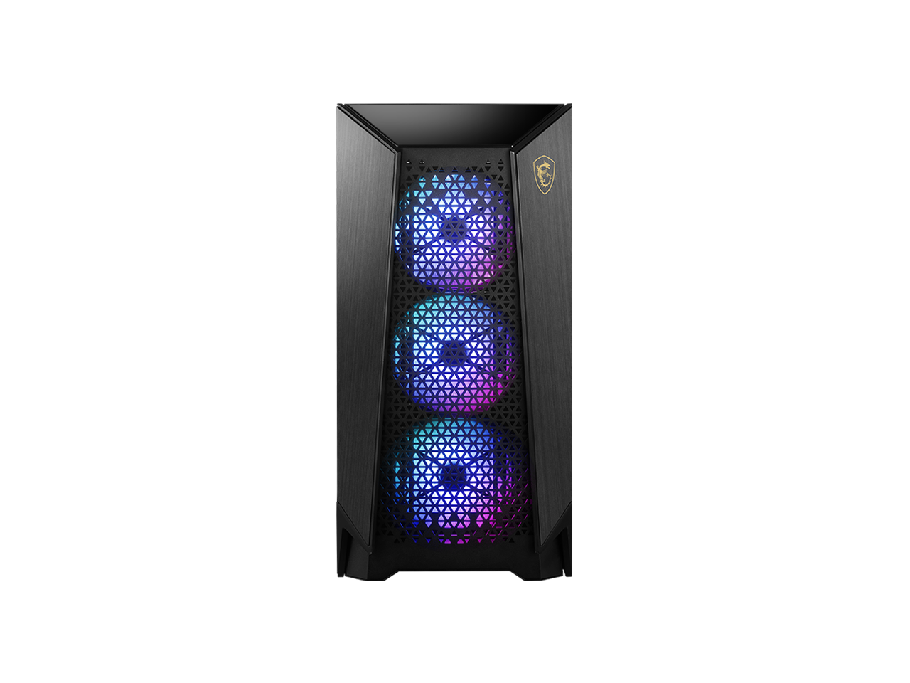 Alt View 2. MSI - MSI Infinite ZS - Gaming Desktop - AMD Ryzen 9 9950X3D 2025 - 32GB Memory - NVIDIA GeForce RTX 5090 - 2TB SSD - Black.