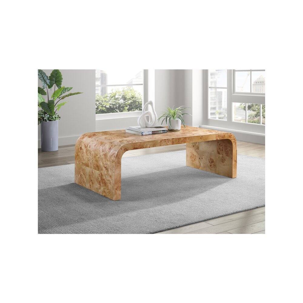 Alt View 1. Meridian Furniture - Cresthill Natural Ash Coffee Table - Grey.