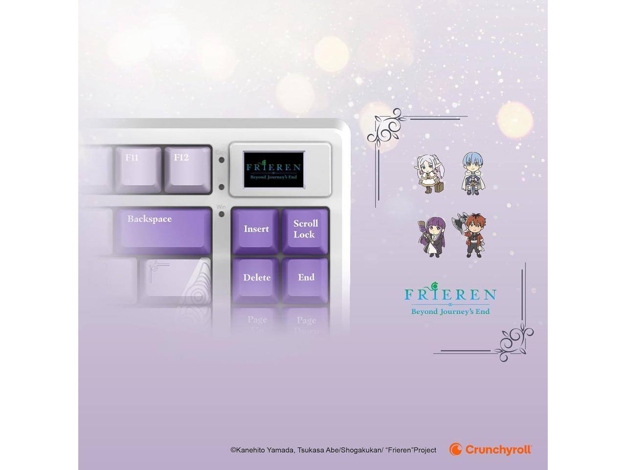 F11 F12 FRIEREN Beyond Journey's End Backspace Win Insert Scroll Lock Delete Page End Page Down FRIEREN Beyond Journey's End Kanehito Yamada, Tsukasa Abe/Shogakukan/ "Frieren" Project Crunchyroll