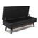 Alt View 13. Simpli Home - Owen Rectangular Storage Ottoman - Midnight Black.